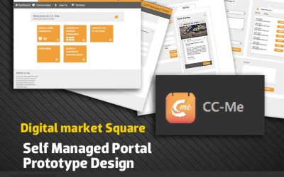 CC-Me Self Managed Portal Axure Prototype